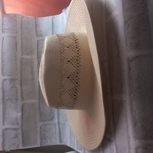 Nwt Brixton Joanna Iv Straw Adjustable 